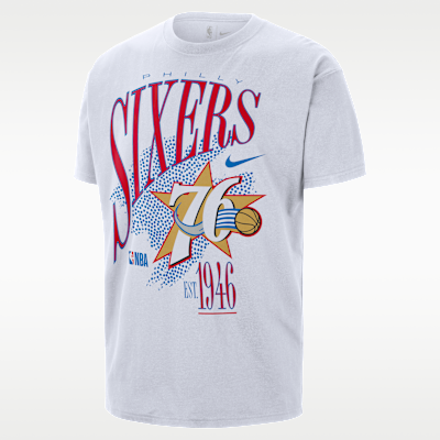 Philadelphia 76ers Hardwood Classics Men's Nike NBA T-Shirt. Nike.com